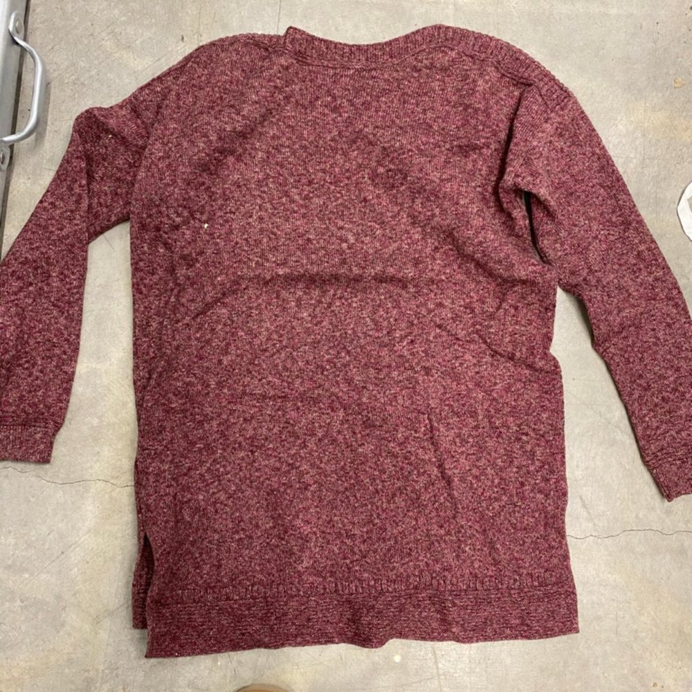 Heather Red Sweater - Picture 2 of 3